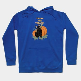 Scottie Dog Halloween Trick or Treat Hoodie